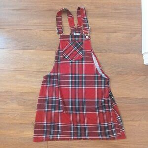 Women's Red Plaid/Tartan Dress
